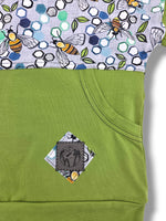 Load image into Gallery viewer, Bees Hooded Dolman
