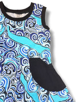 Load image into Gallery viewer, LFA waves tank dress
