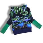 Load image into Gallery viewer, Whales pocket hoodie/ pullover
