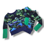 Load image into Gallery viewer, Whales pocket hoodie/ pullover
