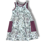 Load image into Gallery viewer, Maroon Foliage Forager Dress
