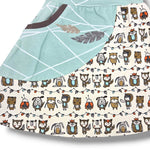 Load image into Gallery viewer, 4T Little Critters and Feather Shapelines Pocket Skirt
