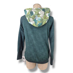 Load image into Gallery viewer, Teal Mountain Hoodie Size 6
