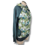 Load image into Gallery viewer, Teal Mountain Hoodie Size 6
