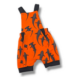 Load image into Gallery viewer, Sharks Summer Romper
