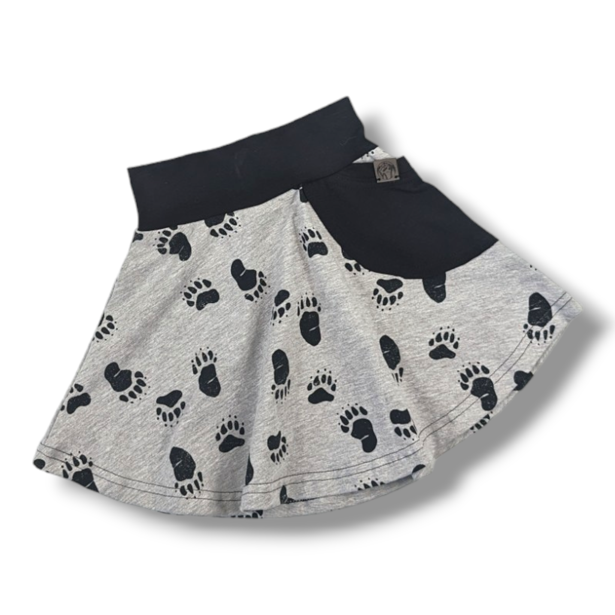 Bear Paws Pocket Skirt