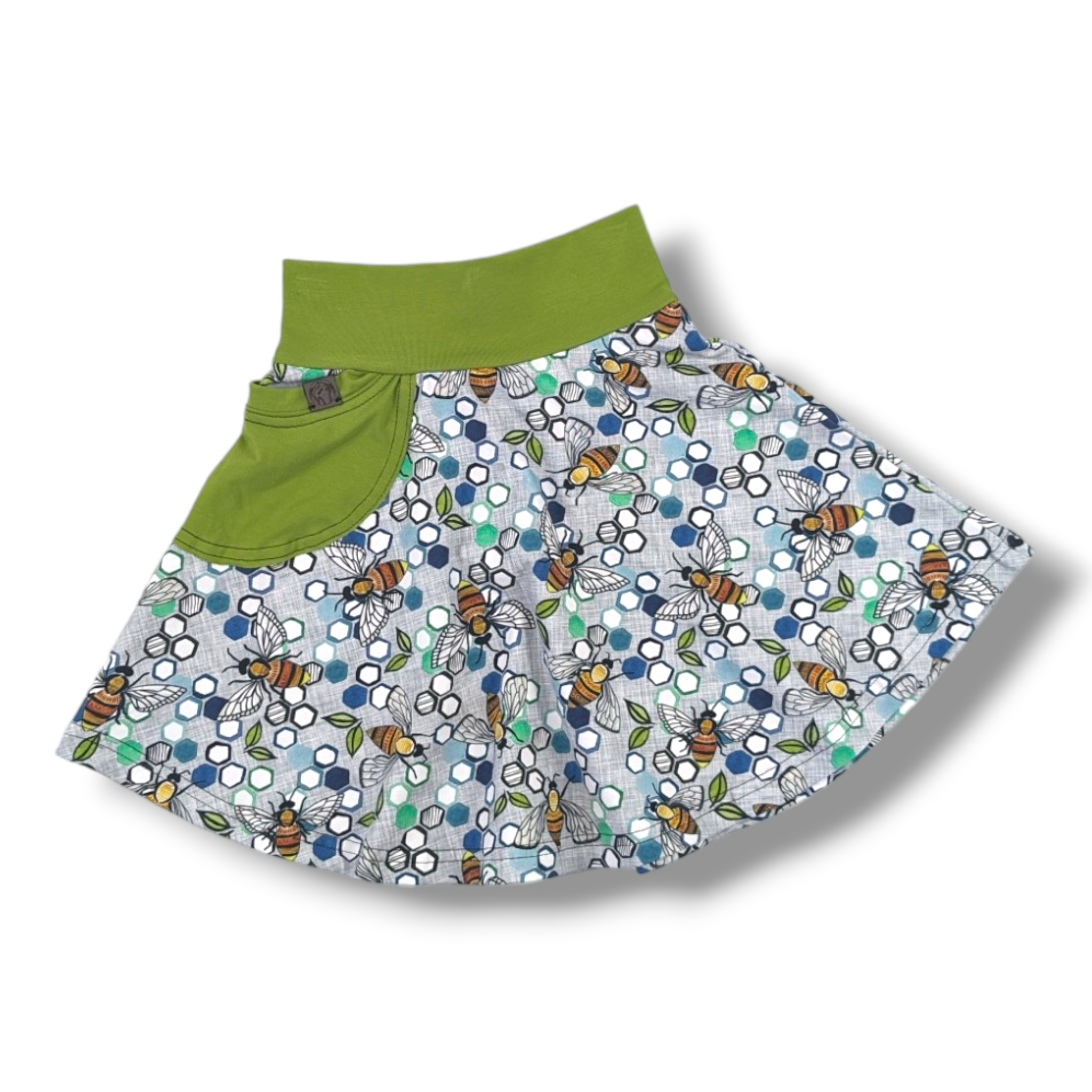 Bees Pocket Skirt