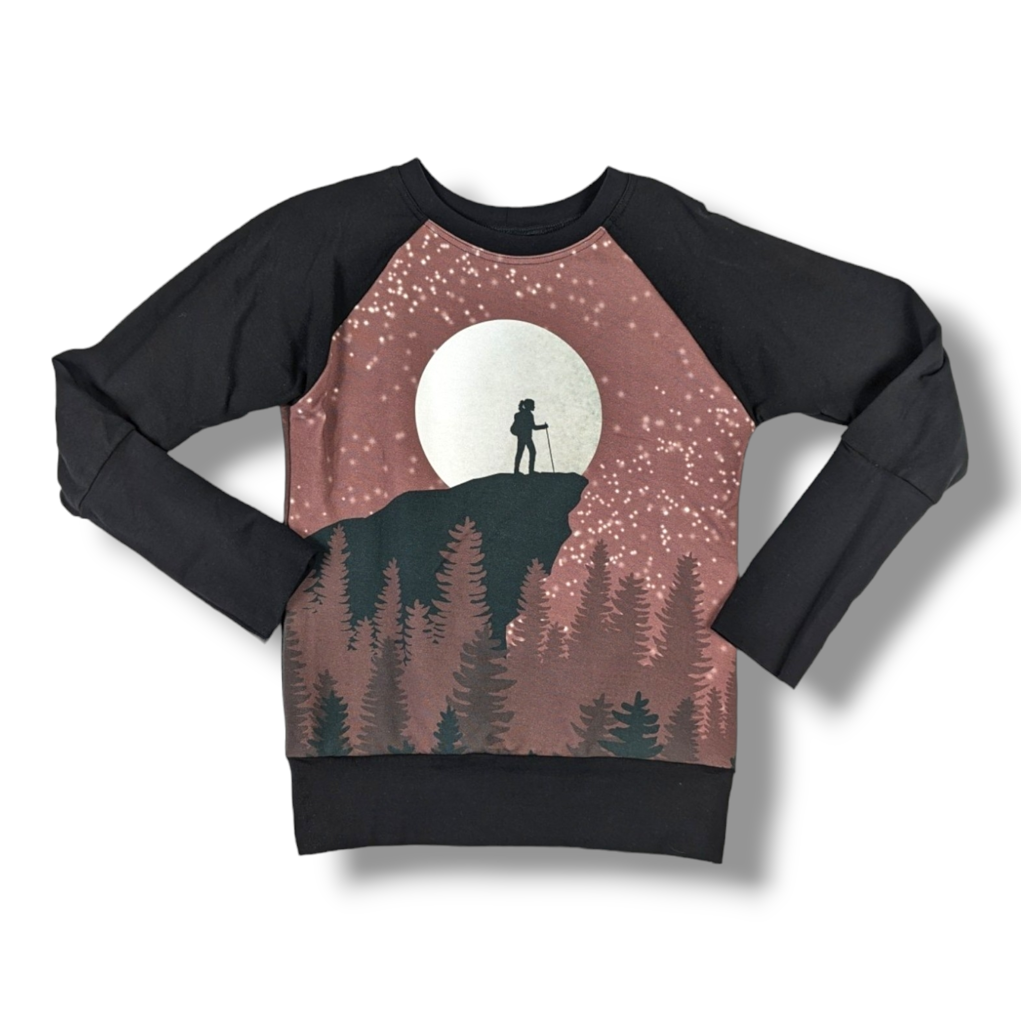 maroon hiker pullover