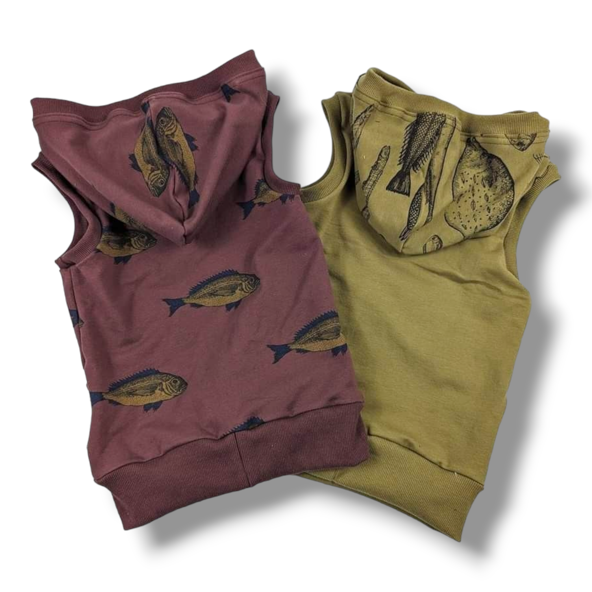 Fish Hooded Pocket Tank