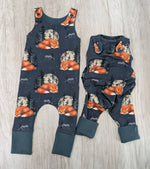 Load image into Gallery viewer, Moon Fox romper

