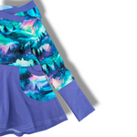 Load image into Gallery viewer, Purple Misty Mountain Dress
