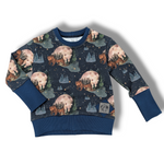 Load image into Gallery viewer, Moon bear/fox basic pullover
