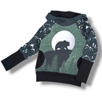 Load image into Gallery viewer, Bear moon hoodie
