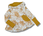 Load image into Gallery viewer, Leaves pocket peplum/dress
