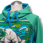 Load image into Gallery viewer, Adult polar bear hoodie
