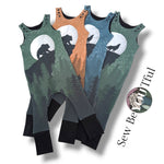 Load image into Gallery viewer, Moon sleeveless romper
