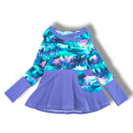 Load image into Gallery viewer, Purple Misty Mountain Dress
