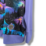 Load image into Gallery viewer, Purple/teal Forest Hoodie
