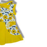 Load image into Gallery viewer, Yellow summer garden Tank Dress
