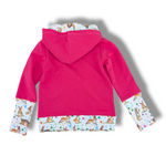Load image into Gallery viewer, Bunny color blocked hoodie
