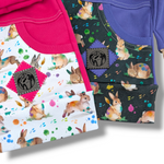 Load image into Gallery viewer, Bunny color blocked hoodie
