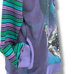 Load image into Gallery viewer, Northern Lights Mountains Hoodie
