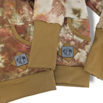 Load image into Gallery viewer, Hand dyed Brown Hoodie/pullover
