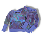 Load image into Gallery viewer, Hand dyed purple Hoodie/pullover

