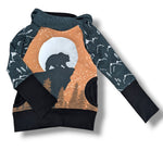Load image into Gallery viewer, Bear moon hoodie
