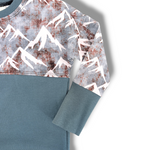 Load image into Gallery viewer, Blue mountain peak dolman

