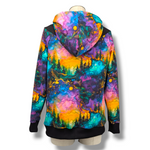 Load image into Gallery viewer, Gold Rainbow Forest Hoodie
