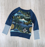 Load image into Gallery viewer, Blue mountains pullover/hoodie
