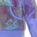 Load image into Gallery viewer, Hand dyed purple Hoodie/pullover
