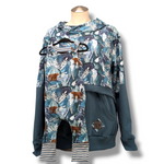 Load image into Gallery viewer, Blue freya nursing hoodie
