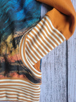 Load image into Gallery viewer, 6-9Y Caribou Caramel Stripe Pullover
