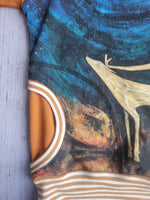 Load image into Gallery viewer, 6-9Y Caribou Caramel Stripe Pullover
