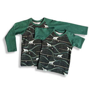 5T Polar Bear Nights Long Sleeve Raglan