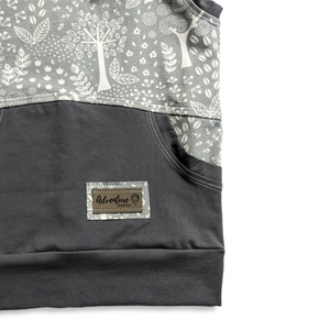 3-6T Grey Forest Hooded Tank