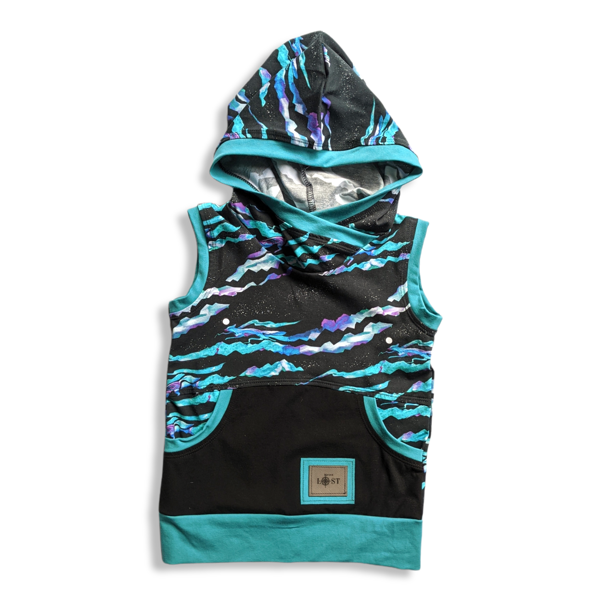 3-6T Northern Lights Fox Hooded Tank