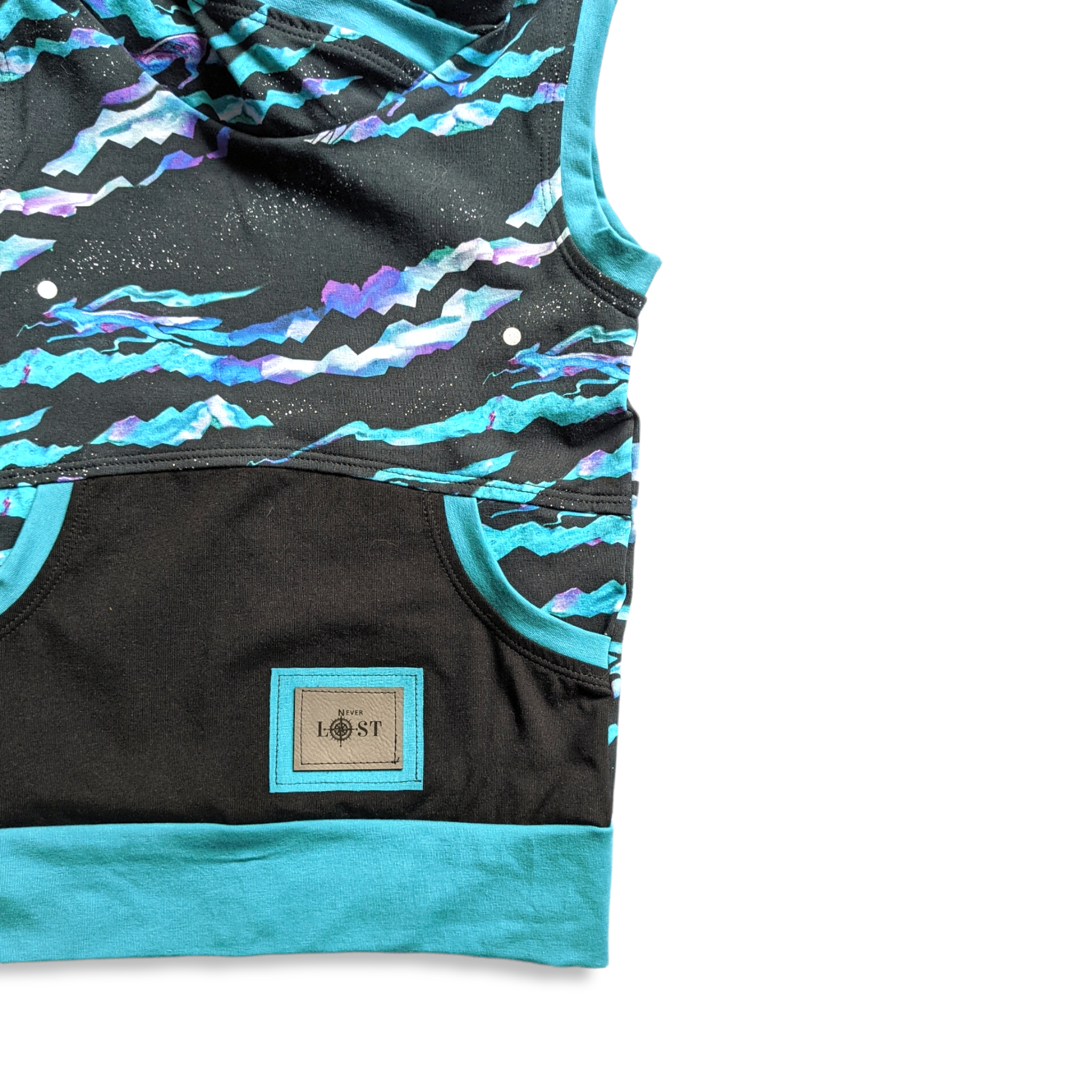 3-6T Northern Lights Fox Hooded Tank