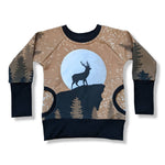 Load image into Gallery viewer, Orange Stag Pocket Pullover
