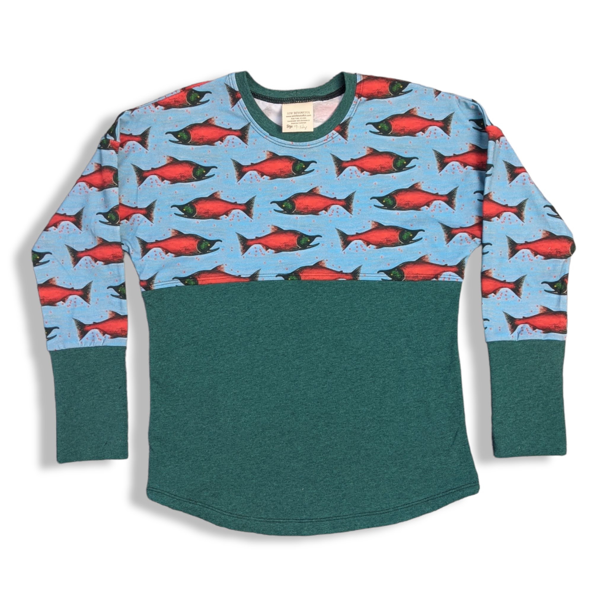 Salmon Long Sleeve Dolman