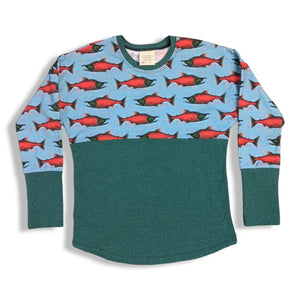 Salmon Long Sleeve Dolman