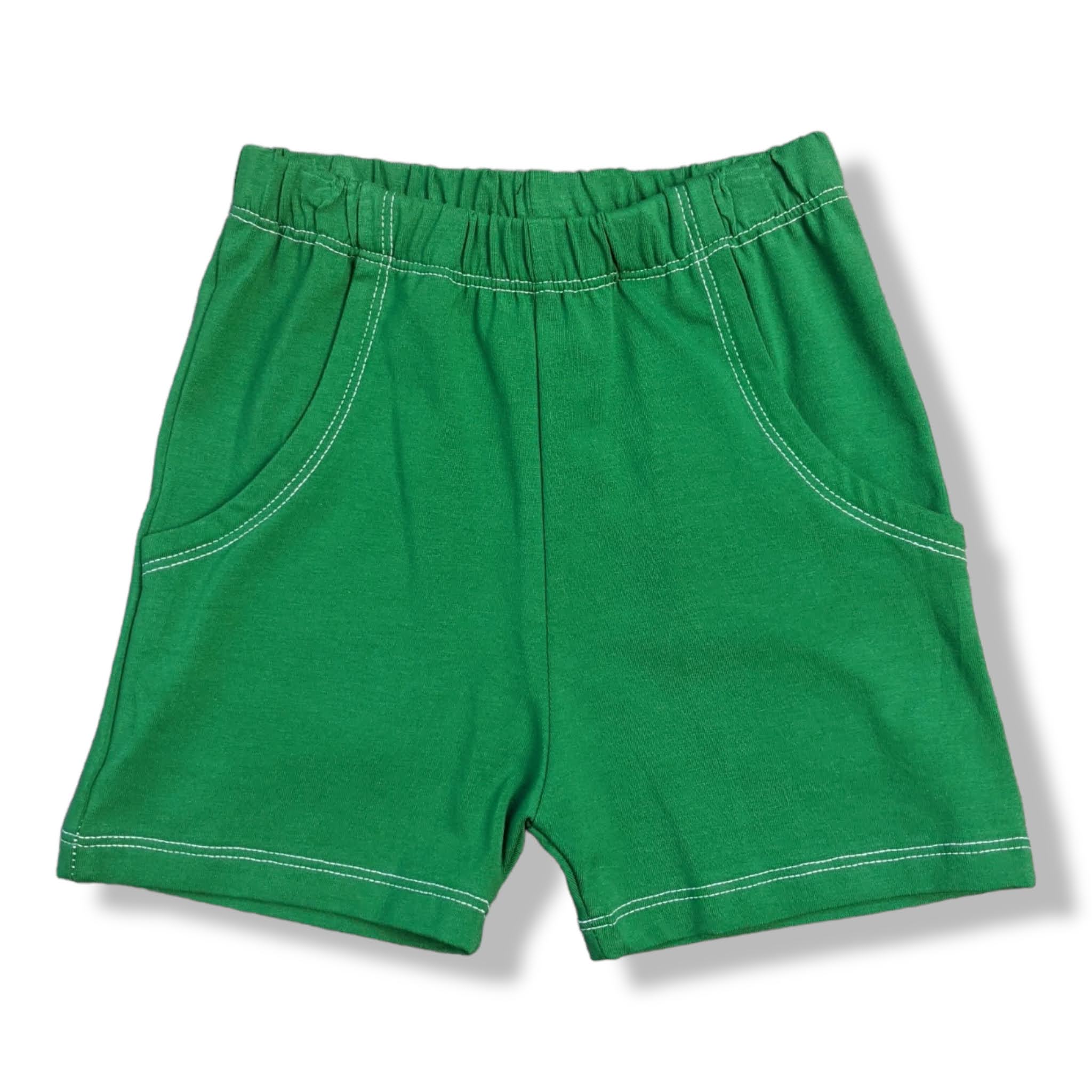 4T Green Pocket Shorts