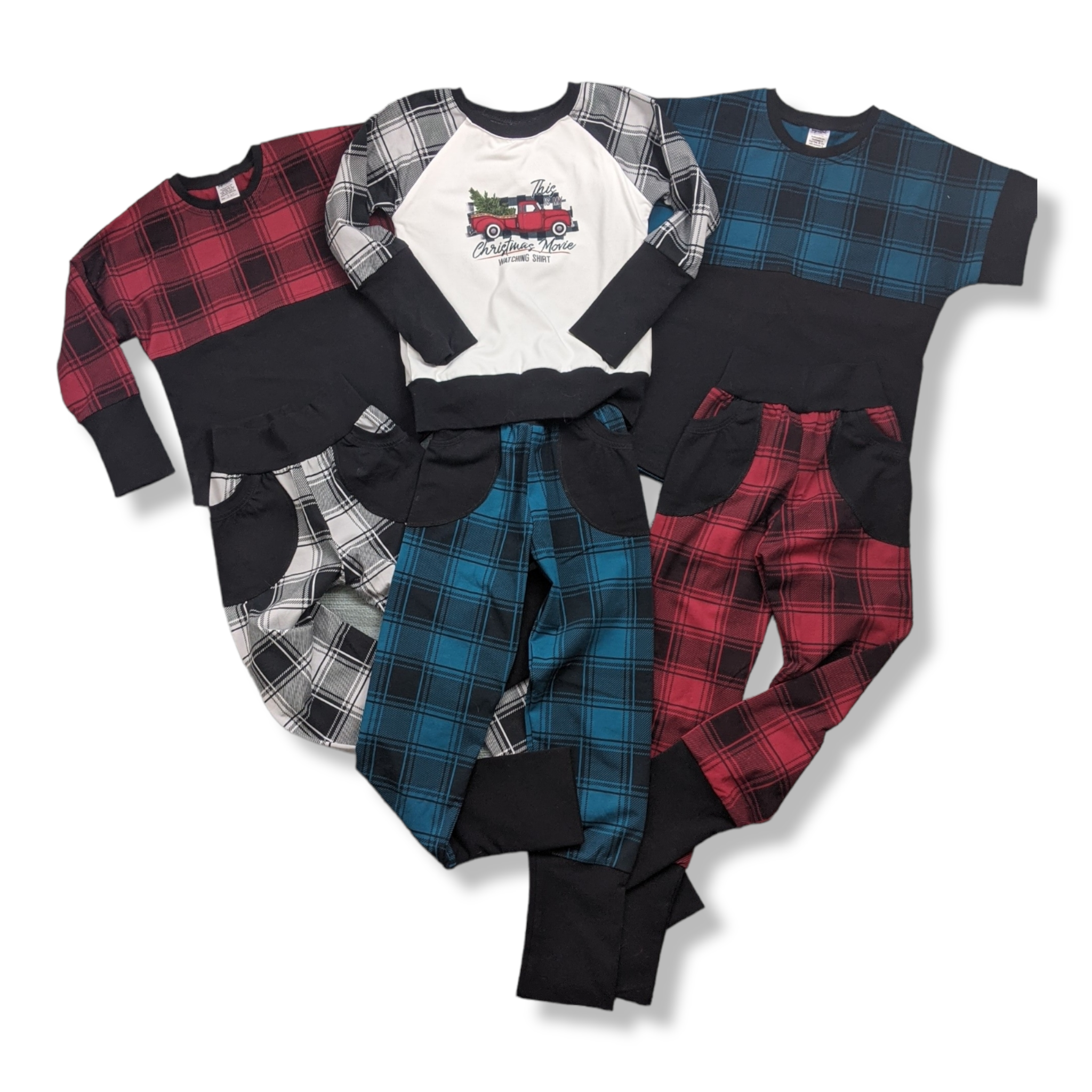 3-6T My Christmas Movie Raglan Shirt