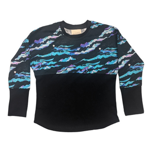 Northern Lights Fox Curved Hem Dolman