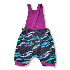 5T North Lights Fox Purple Romper