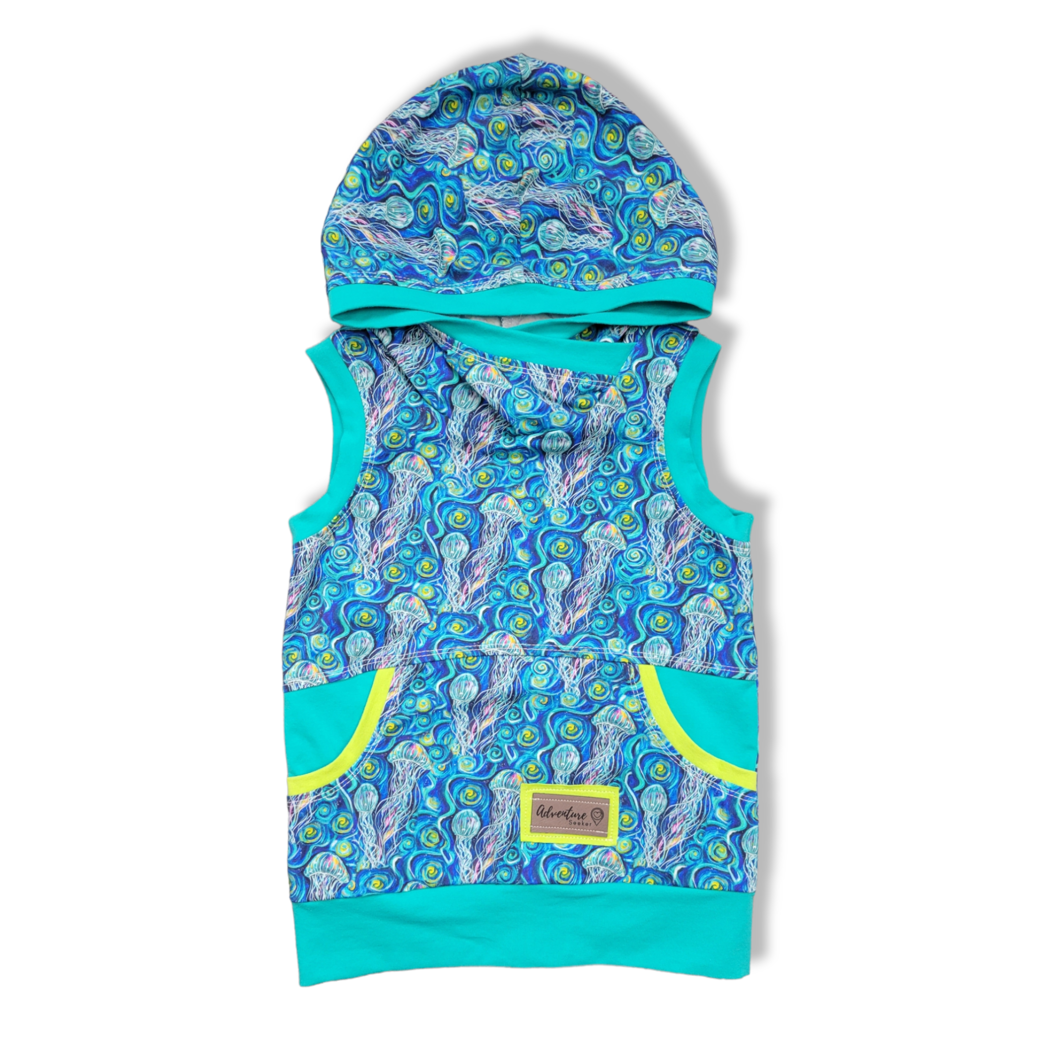 3-6T Jelly Fish Hooded Tank w/ Adventure Tag