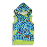 Load image into Gallery viewer, 3-6T Salmon Flow Never Lost Hooded Tank
